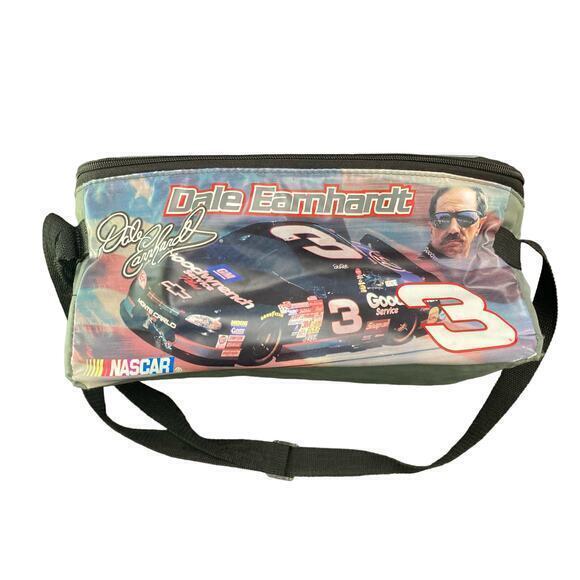 Dale Earnhardt #3 NASCAR Grey Insulated Cooler 6‎ Can Capacity Vintage - Picture 1 of 12
